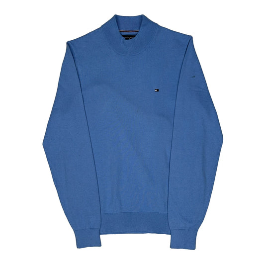 Tommy Hilfiger Jumper - Small Blue Cotton
