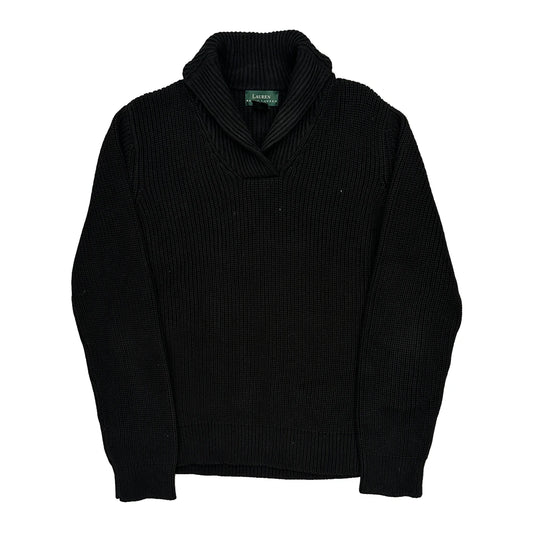 Ralph Lauren Jumper - Medium Black Cotton