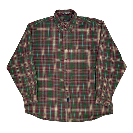 Adirondack Twill Gant Checked Shirt - XL Multicoloured Cotton