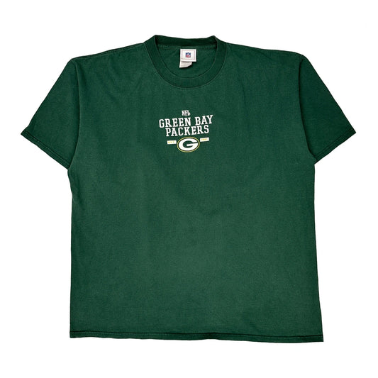 Vintage Green Bay Packers Nfl T-Shirt - XL Green Cotton