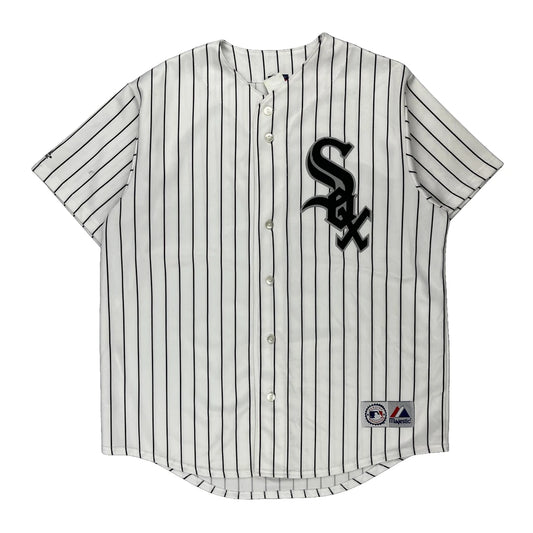 Chicago White Sox Majestic Mlb Jersey - XL White Polyester
