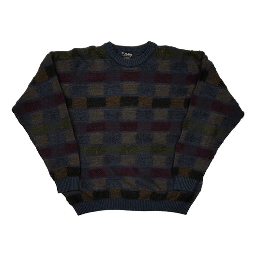 Tosani Checked Jumper - XL Multicoloured Acrylic Blend