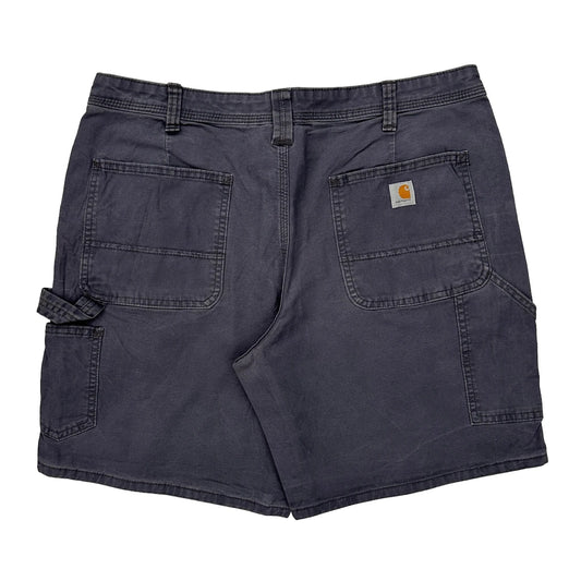 Carhartt Carpenter Shorts - 34W 9L Grey Cotton