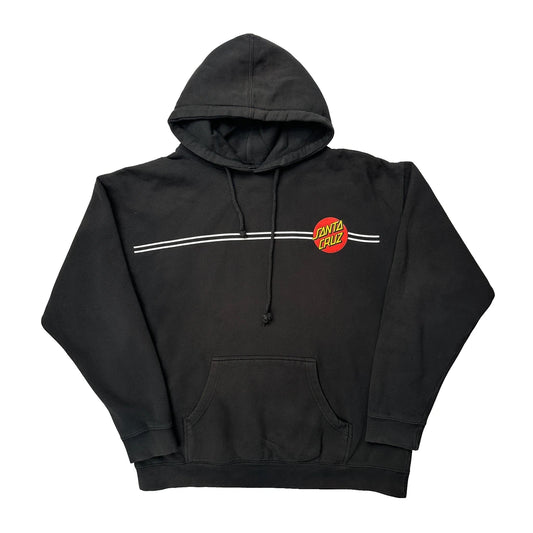 Skateboards Santa Cruz Graphic Hoodie - XL Black Cotton