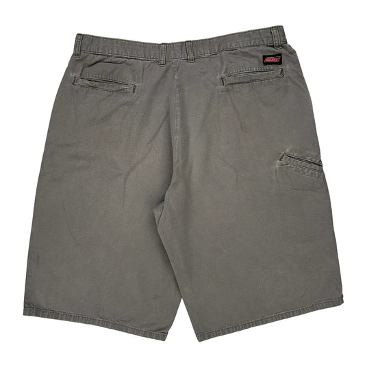 Dockers Shorts - 35W 12L Grey Cotton