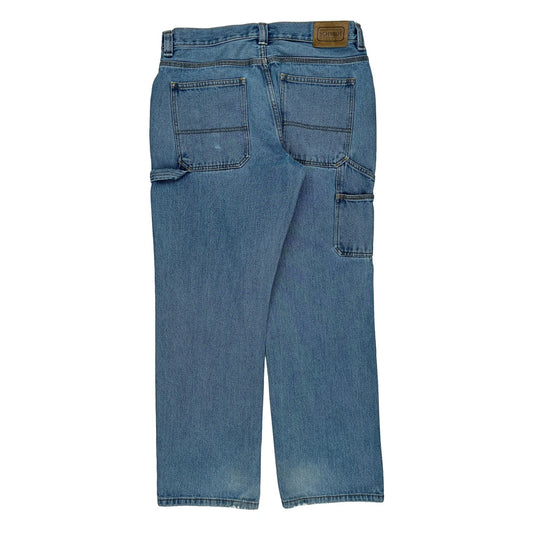 Schmidt Carpenter Jeans - 34W 32L Blue Cotton