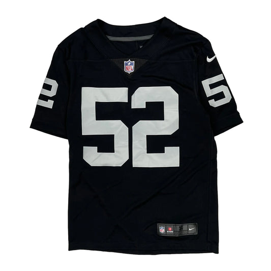 Oakland Raiders Nike Football Jersey - Small Black Polyester