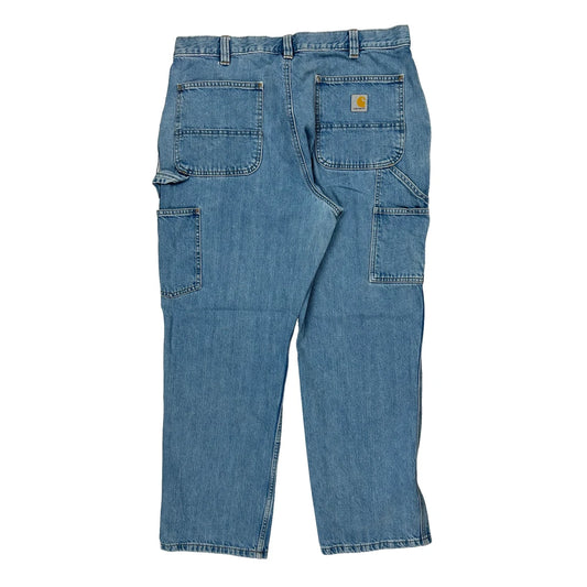 Vintage Carhartt Carpenter Jeans - 34W 30L Blue Cotton
