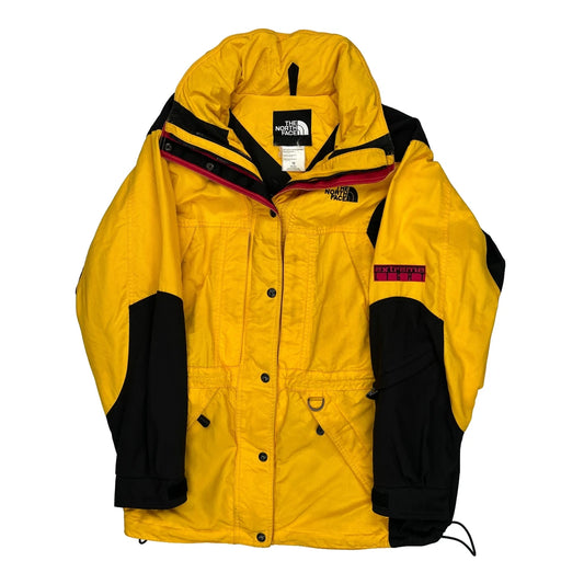 Extreme Series The North Face Graphic Ski Jacket - Small Black Nylon