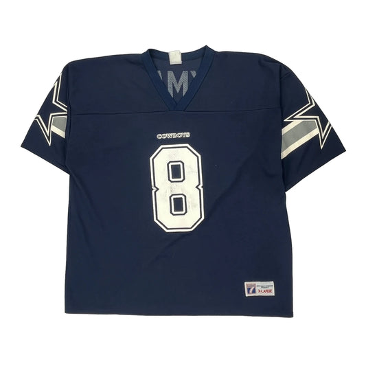 Cowboys Logo Athletics Nfl Jersey - XL Navy Polyester