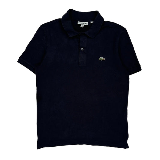 Lacoste Slim Fit Polo Shirt - Medium Black Cotton