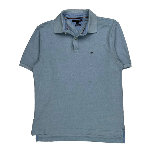 Tommy Hilfiger Polo Shirt - Small Blue Cotton