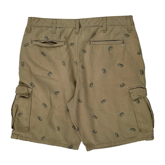 American Eagle Cargo Shorts - 34W 9L Khaki Cotton