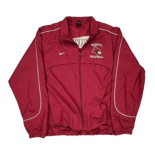 Varsity Volleyball Nike Windbreaker - Medium Red Polyester