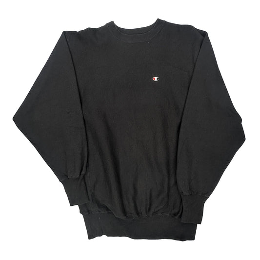 Champion Sweatshirt - 2XL Black Cotton