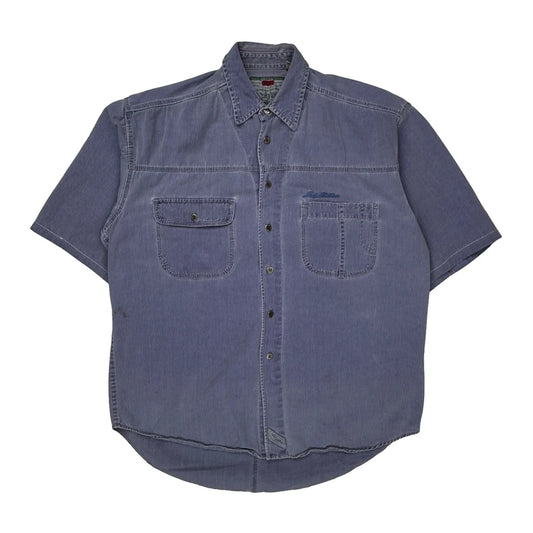 Levis Denim Shirt - Medium Blue Cotton