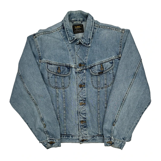 Lee Denim Jacket - Large Light Wash Denim