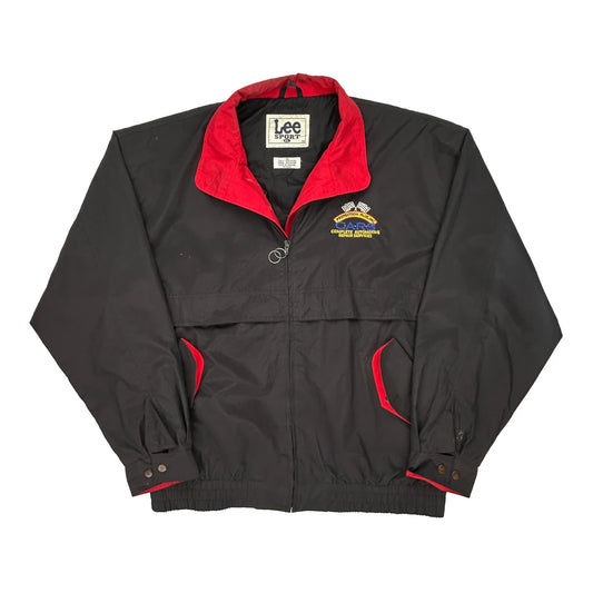 Sap'S Coastal Automotive Health Services Lee Sport Graphic Jacket - XL Black Nylon