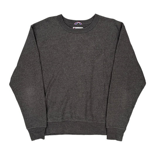 Champion Sweatshirt - Medium Grey Cotton Blend