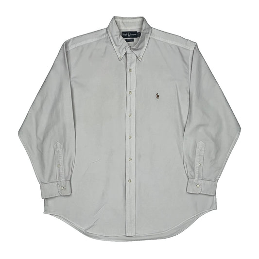 Ralph Lauren Shirt - XL White Cotton