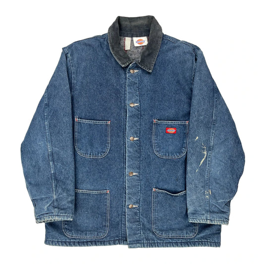 Dickies Denim Jacket - Large Blue Denim