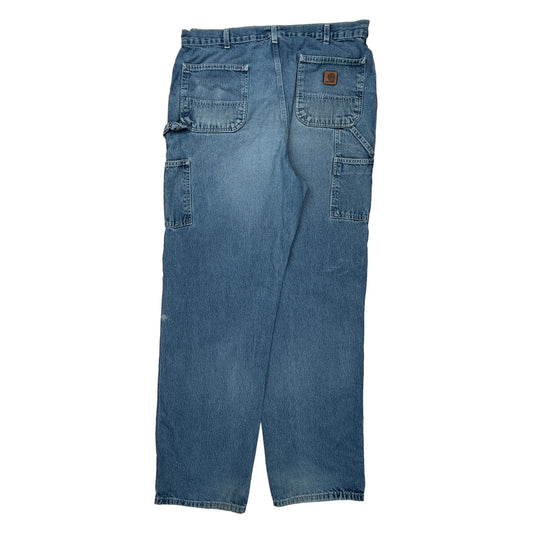 Carhartt Carpenter Jeans - 36W 32L Blue Denim
