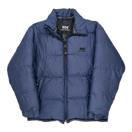 Helly Hansen Puffer - Medium Blue Down And Feather