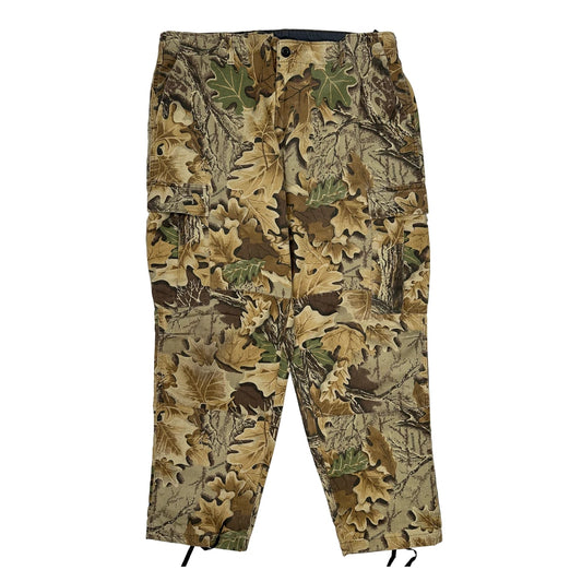 Red Head Camo Cargo Trousers - 38W 32L Camo Cotton