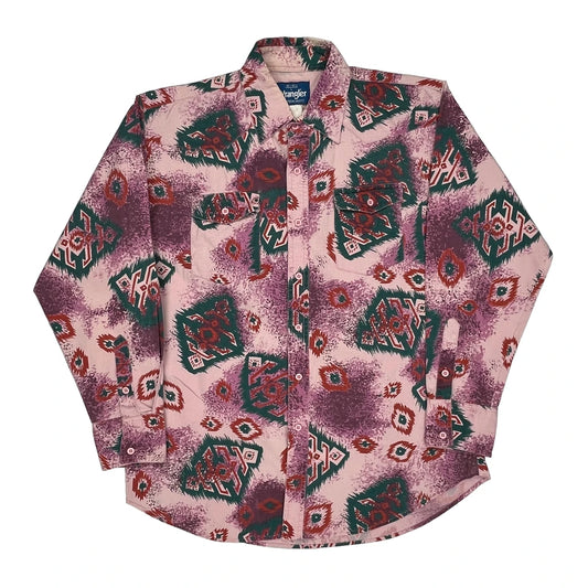 Wrangler Shirt - Large Multicoloured Cotton