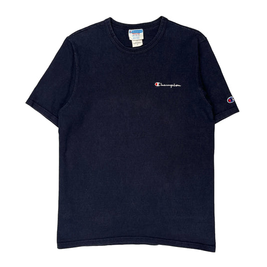 Champion T-Shirt - Medium Navy Cotton