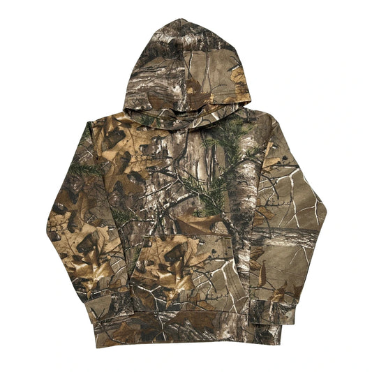 Age 6-7 Realtree Camo Hoodie - Small Camo Cotton Blend