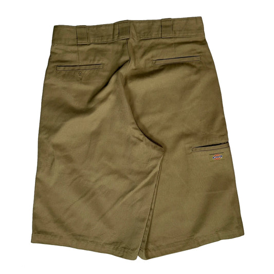 Dickies Chino Shorts - 32W 10L Khaki Cotton