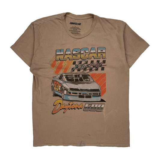 Nascar Nascar T-Shirt - Large Brown Cotton