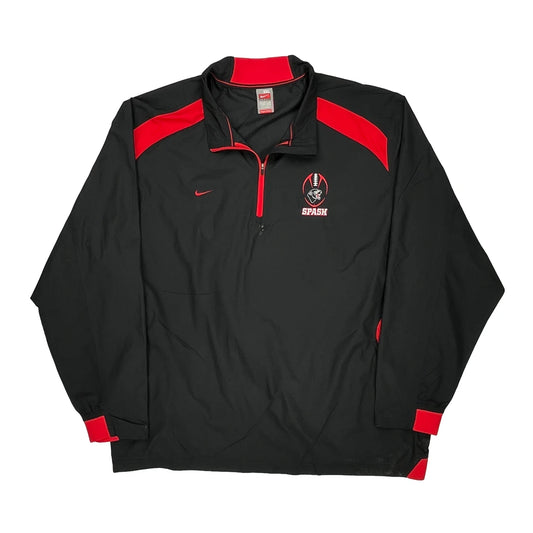 Nike Windbreaker - 3XL Black Polyester