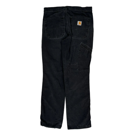 Carhartt Carpenter Trousers - 31W 32L Black Cotton