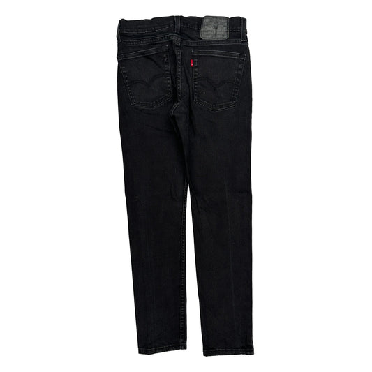 510 Levis Skinny Jeans - 29W UK 10 Black Cotton