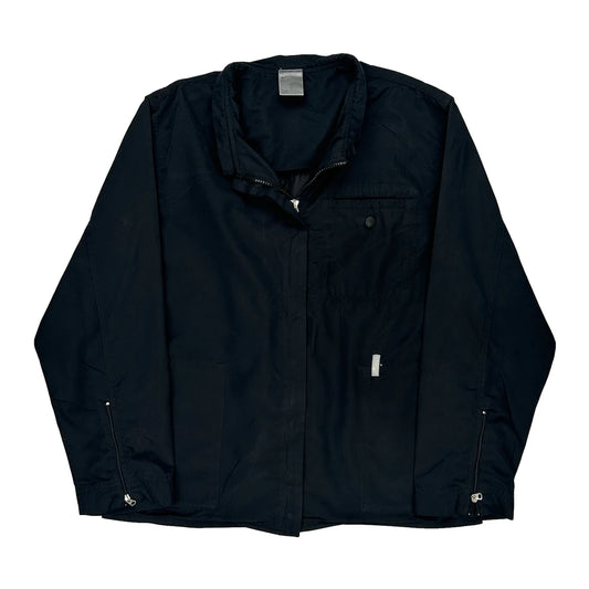 Nike Jacket - Medium Black Polyester
