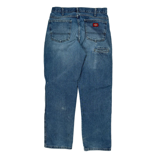 Dickies Jeans - 32W 30L Blue Cotton