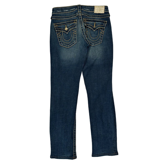 True Religion Skinny Jeans - 27W UK 6 Dark Wash Denim