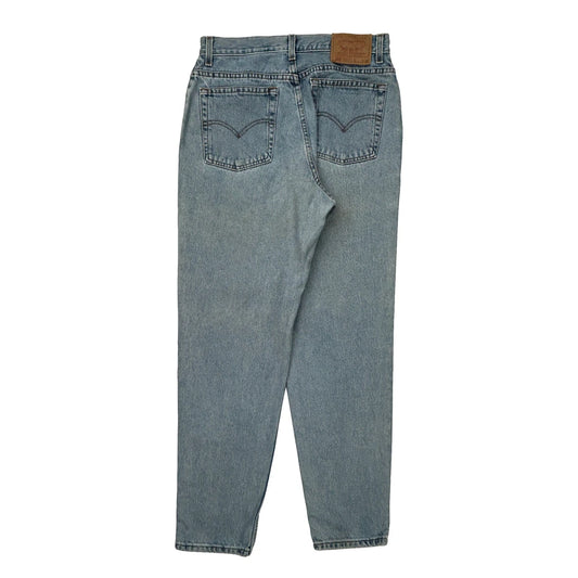 550 Levis Jeans - 32W UK 14 Light Wash Cotton