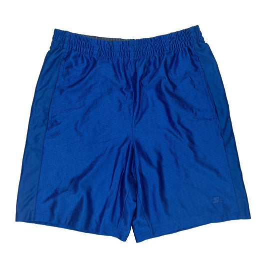 Starter Sport Shorts - Medium Blue Polyester