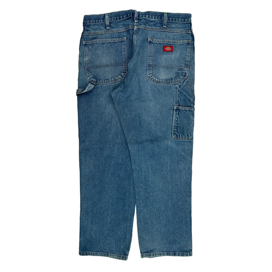 Dickies Carpenter Jeans - 36W 30L Blue Cotton