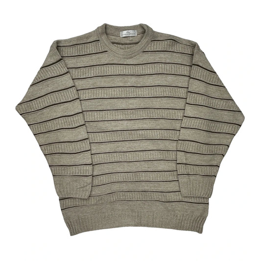 Marks & Spencer Jumper - XL Brown Cotton Blend