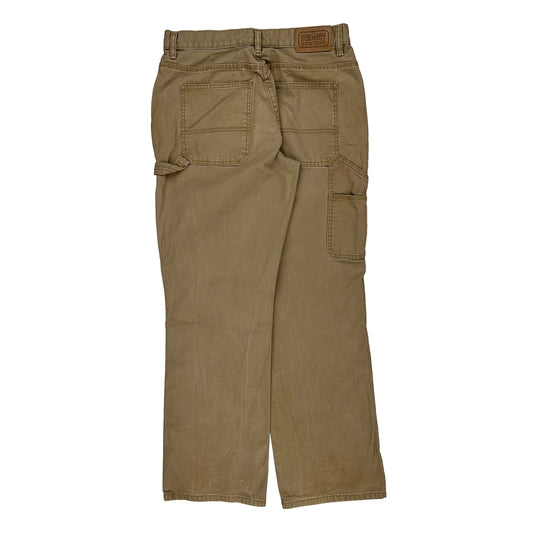 Schmidt Carpenter Trousers - 32W 31L Beige Cotton