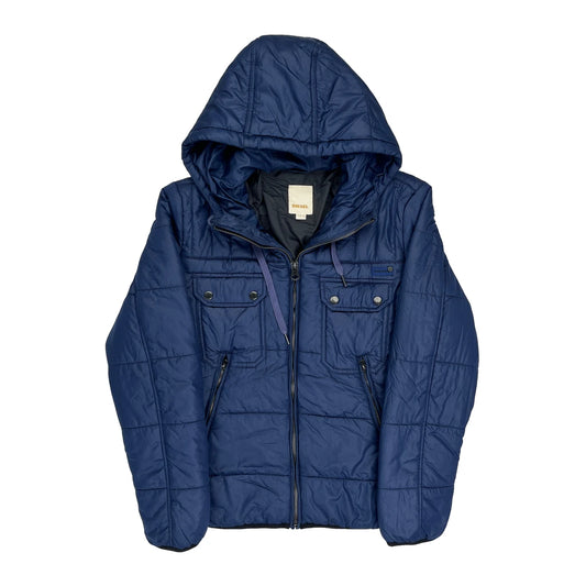 Diesel Puffer - Medium Blue Polyester