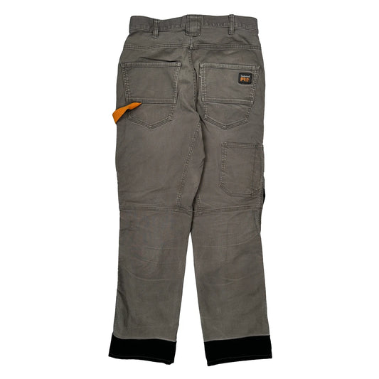 Timberland Cargo Trousers - 30W 31L Grey Cotton