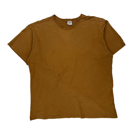 Carhartt T-Shirt - XL Brown Cotton