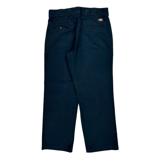 Dickies Trousers - 33W 30L Black Cotton Blend