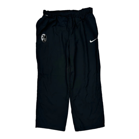 Sc Freiburg Nike Tracksuit - Large Black Polyester