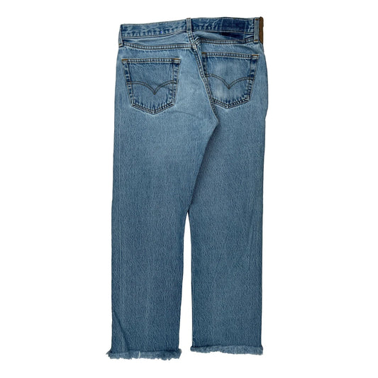 Levis Jeans - 32W UK 12 Pink Denim